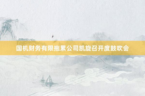 国机财务有限拖累公司凯旋召开度鼓吹会